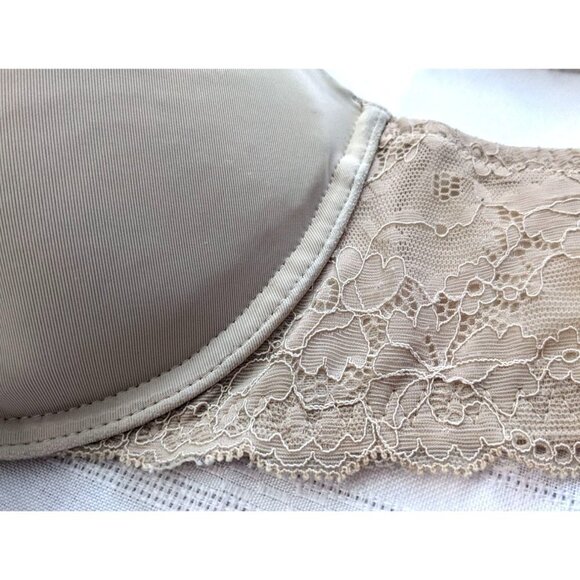 MOTHERHOOD Intimates Nude Nursing Bra Size 36D - Picture 3 of 8